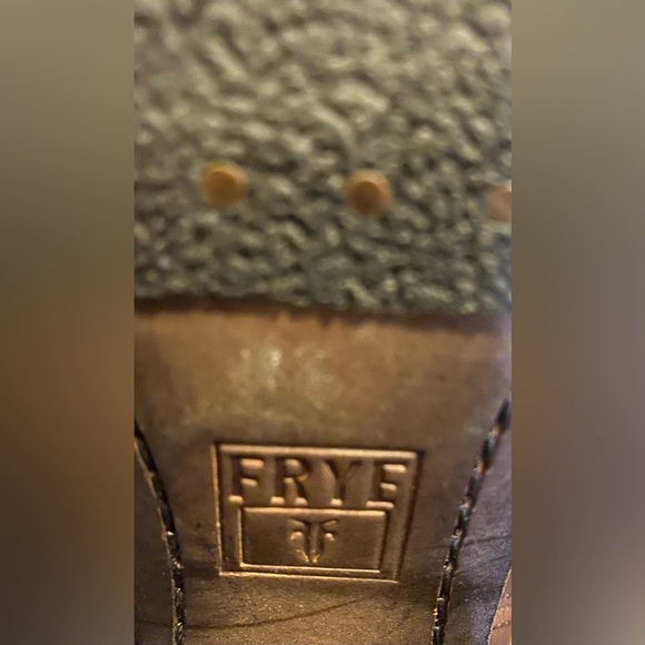 Frye Patty Artisan boots 8.5M bark brown distressed - Picture 8 of 8